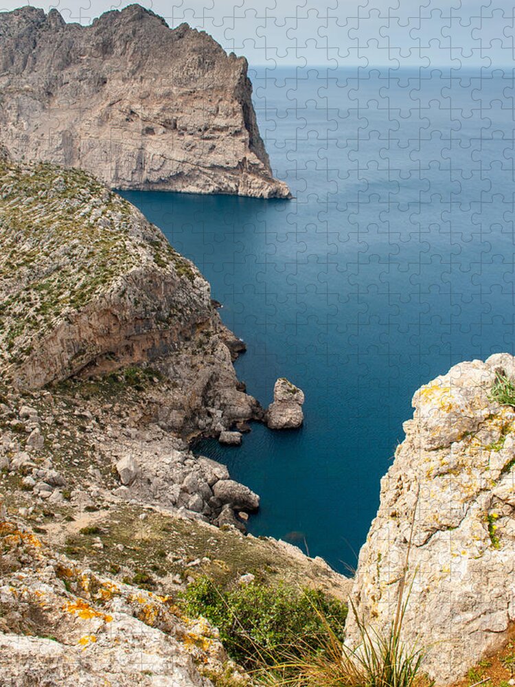 Cap De Formentor Jigsaw Puzzle featuring the photograph Mallorca view by Gary Eason
