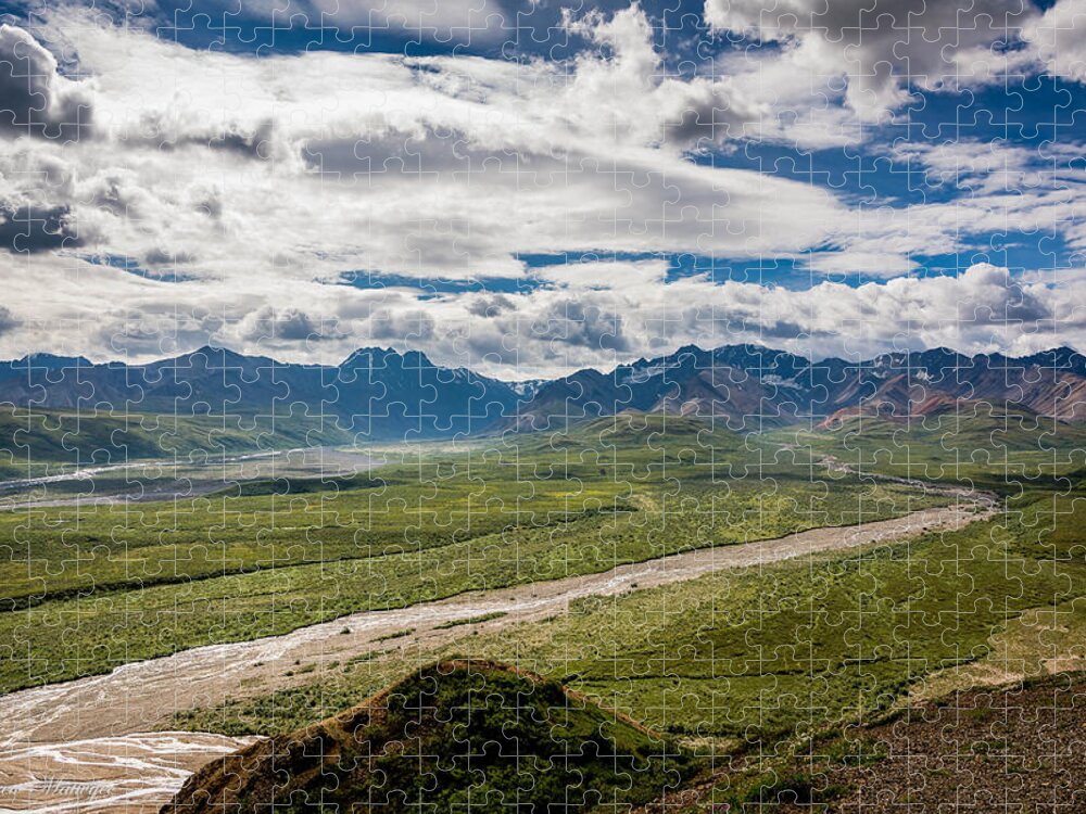 National Park Jigsaw Puzzle featuring the photograph Mountain Landscape #1 by Andrew Matwijec