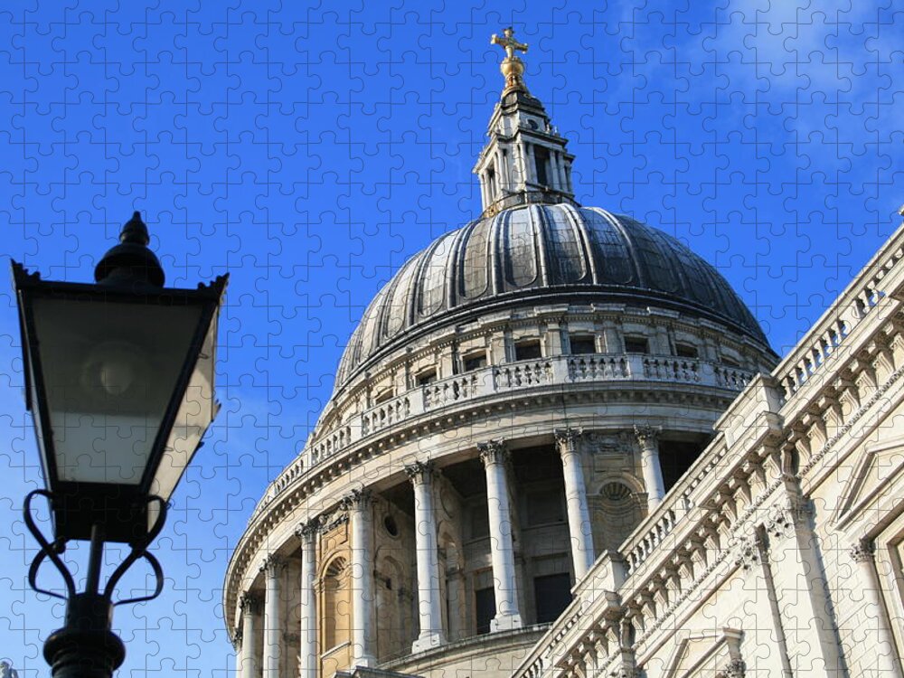 St Paul's Cathedral Jigsaw Puzzle featuring the photograph St Pauls Cathedral #1 by Sue Leonard