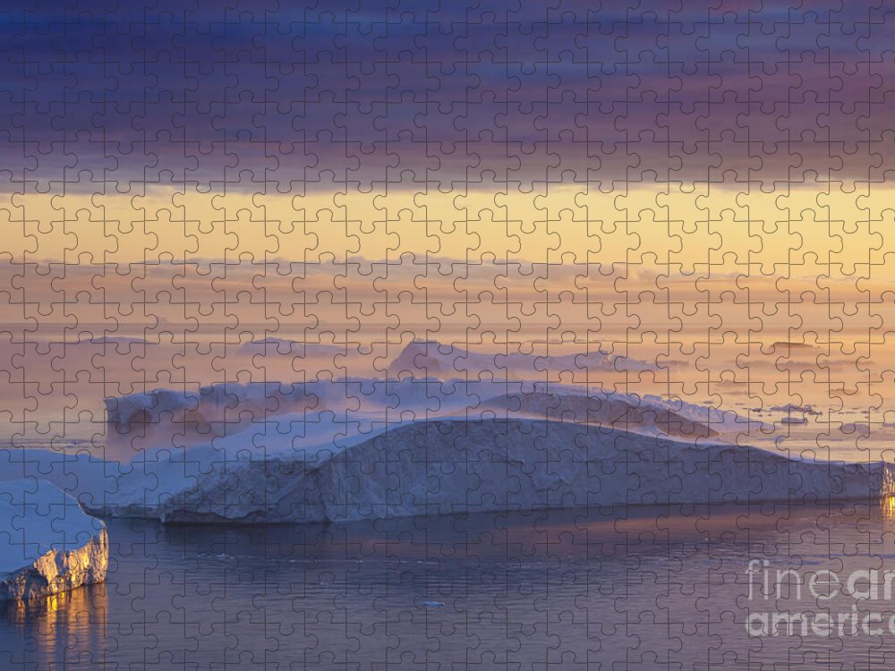 Iceberg Jigsaw Puzzle featuring the photograph 101130p123 by Arterra Picture Library