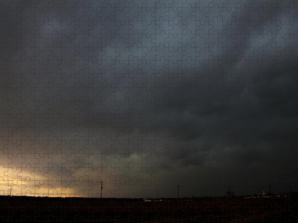 Stormscape Jigsaw Puzzle featuring the photograph Let the Storm Season Begin #18 by NebraskaSC
