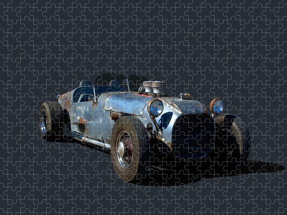 1936 Jigsaw Puzzle featuring the photograph 1936 Ford Speedster by Tim McCullough