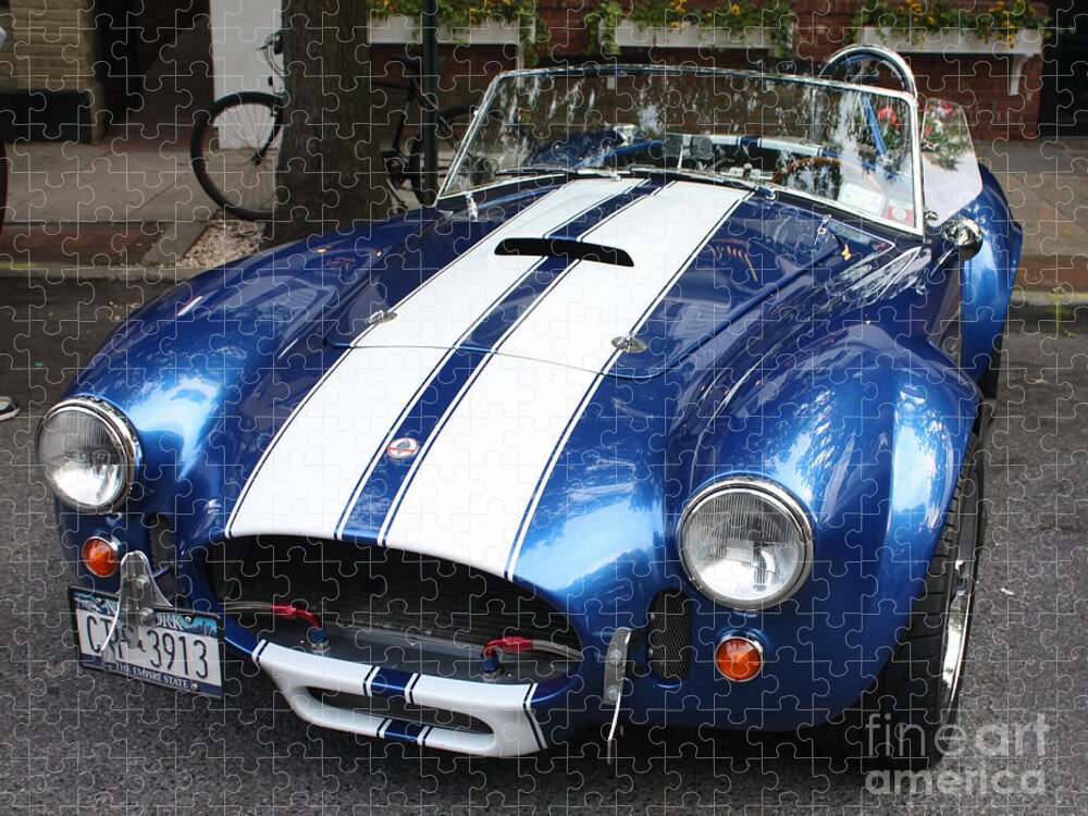 1965 Cobra Shelby Jigsaw Puzzle featuring the photograph 1965 Cobra Shelby by John Telfer