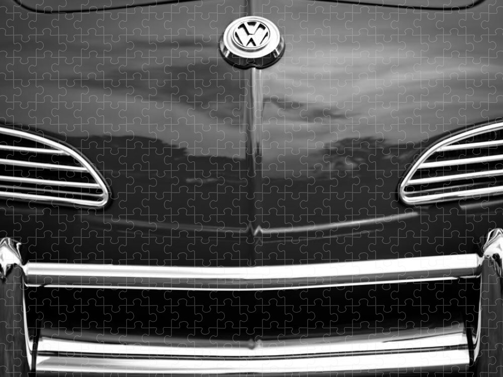 Volkswagen VW Emblem -077vw Jigsaw Puzzle by Jill Reger - Pixels