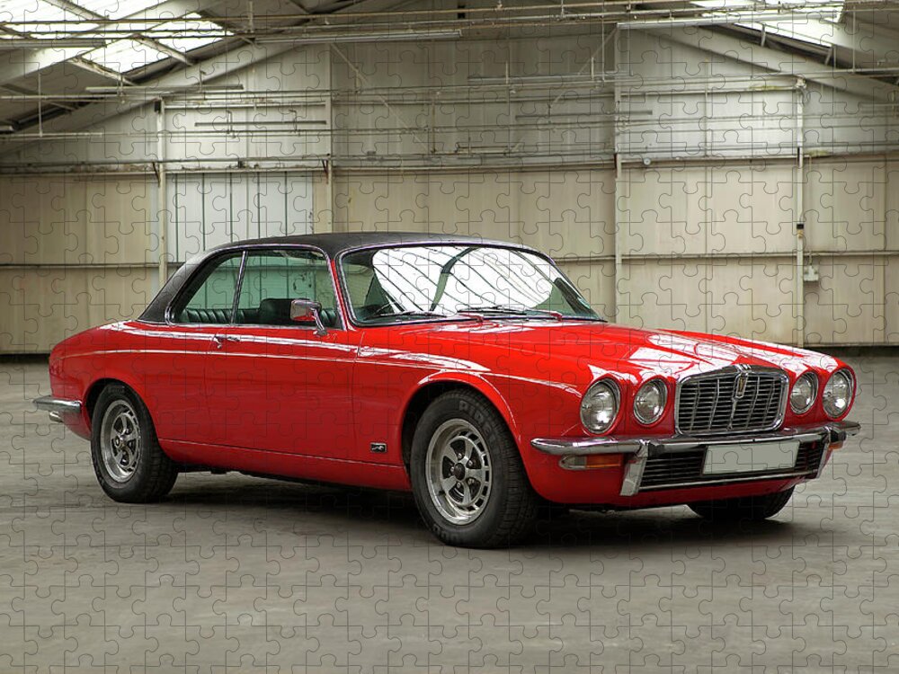 Photography Jigsaw Puzzle featuring the photograph 1979 Jaguar Xj12c Coupe, 5.3 Litre V12 by Panoramic Images