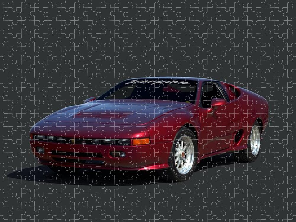 1988 Jigsaw Puzzle featuring the photograph 1988 Fireo Scorpion Kit Car by Tim McCullough