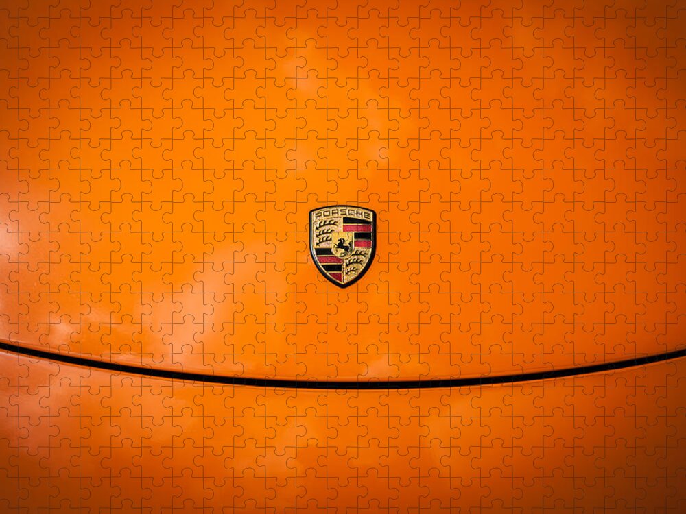 2008 Porsche Boxster Jigsaw Puzzle featuring the photograph 2008 Porsche Limited Edition Orange Boxster by Rich Franco