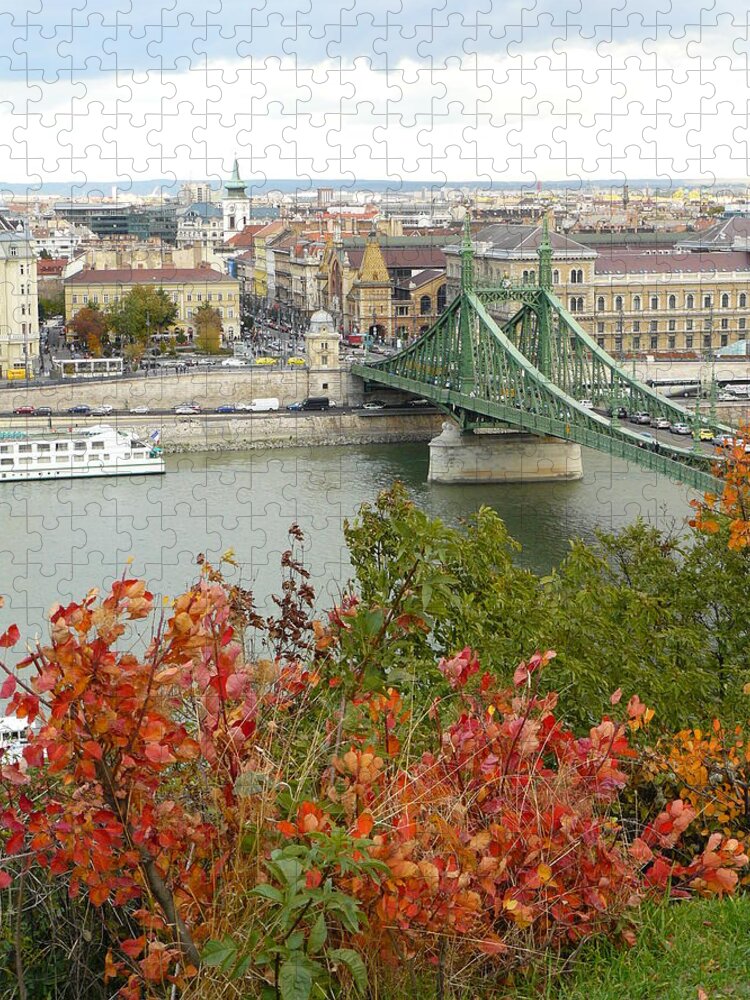 Gellert Hill Jigsaw Puzzle featuring the photograph Budapest #2 by Ilona Nagy