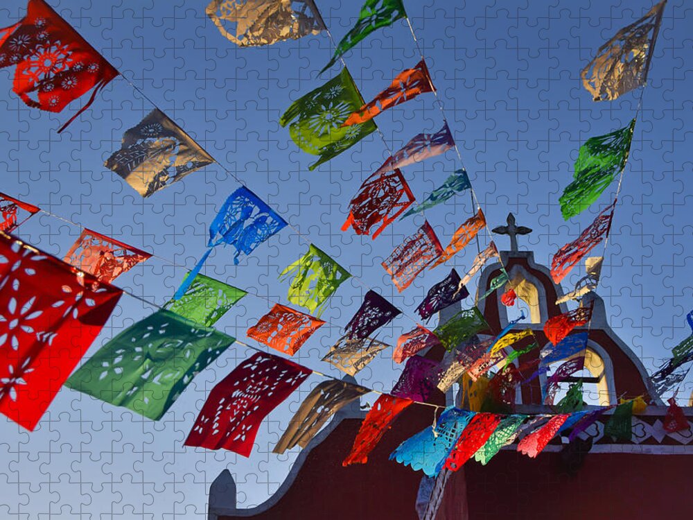 Fiesta Jigsaw Puzzle featuring the photograph Fiesta by Skip Hunt