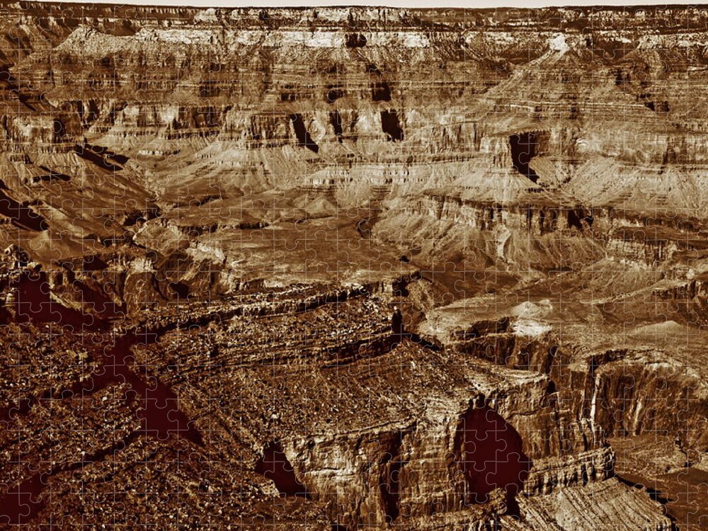 Grand Canyon Jigsaw Puzzle featuring the photograph Grand Canyon - Arizona #2 by Aidan Moran