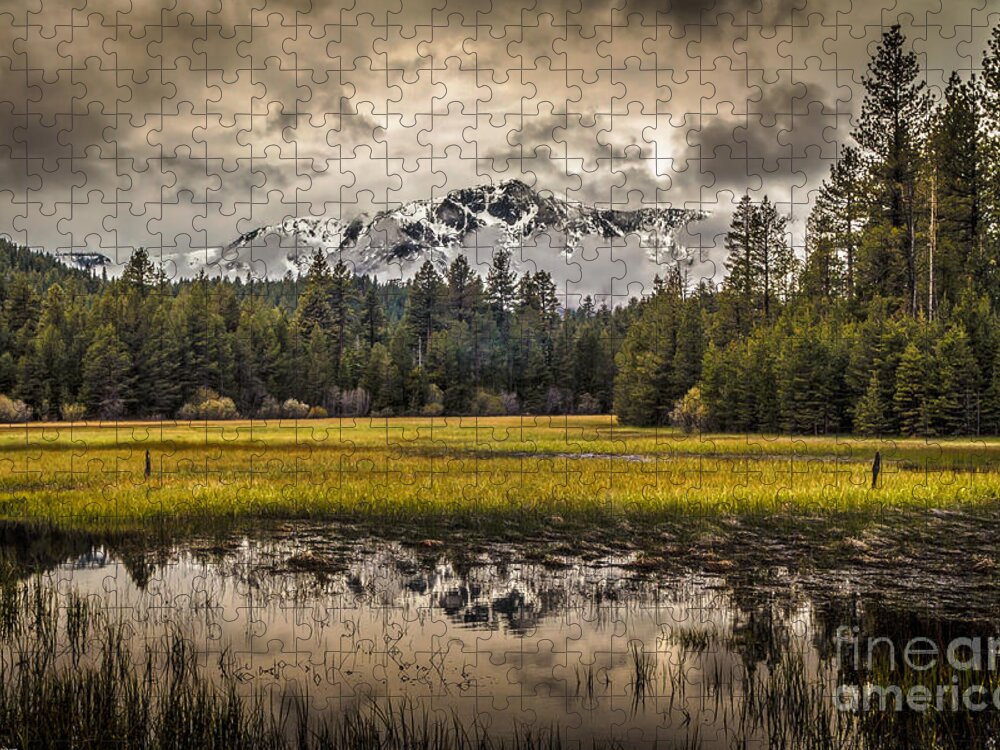 Tahoe Spring Jigsaw Puzzle featuring the photograph Tahoe Spring #2 by Mitch Shindelbower