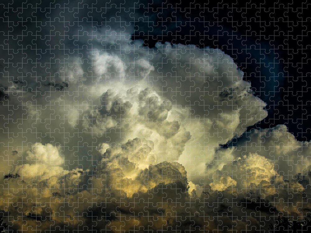Kearney Nebraska Jigsaw Puzzle featuring the photograph Late Afternoon Nebraska Thunderstorms #22 by NebraskaSC