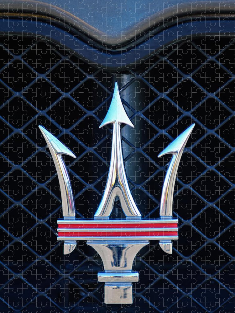 2005 Maserati GT Coupe Corsa Emblem Jigsaw Puzzle by Jill Reger - Pixels  Puzzles