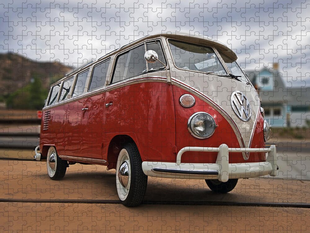 Automobile Jigsaw Puzzle featuring the photograph 23 Window by Peter Tellone