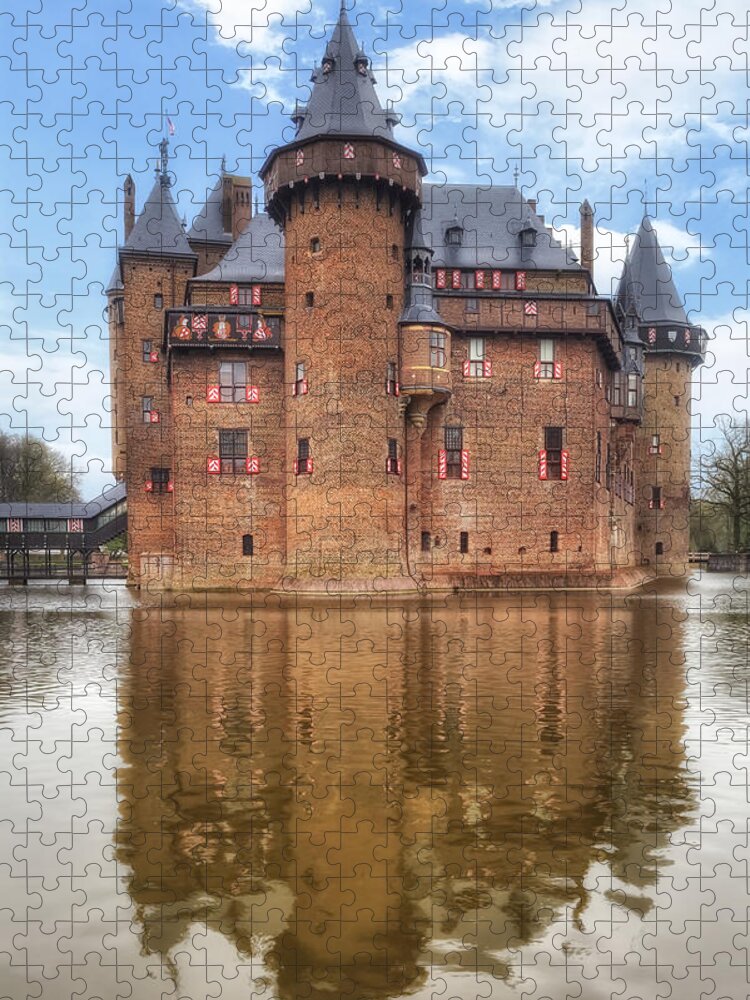 Castle De Haar Jigsaw Puzzle featuring the photograph Kasteel de Haar #3 by Joana Kruse