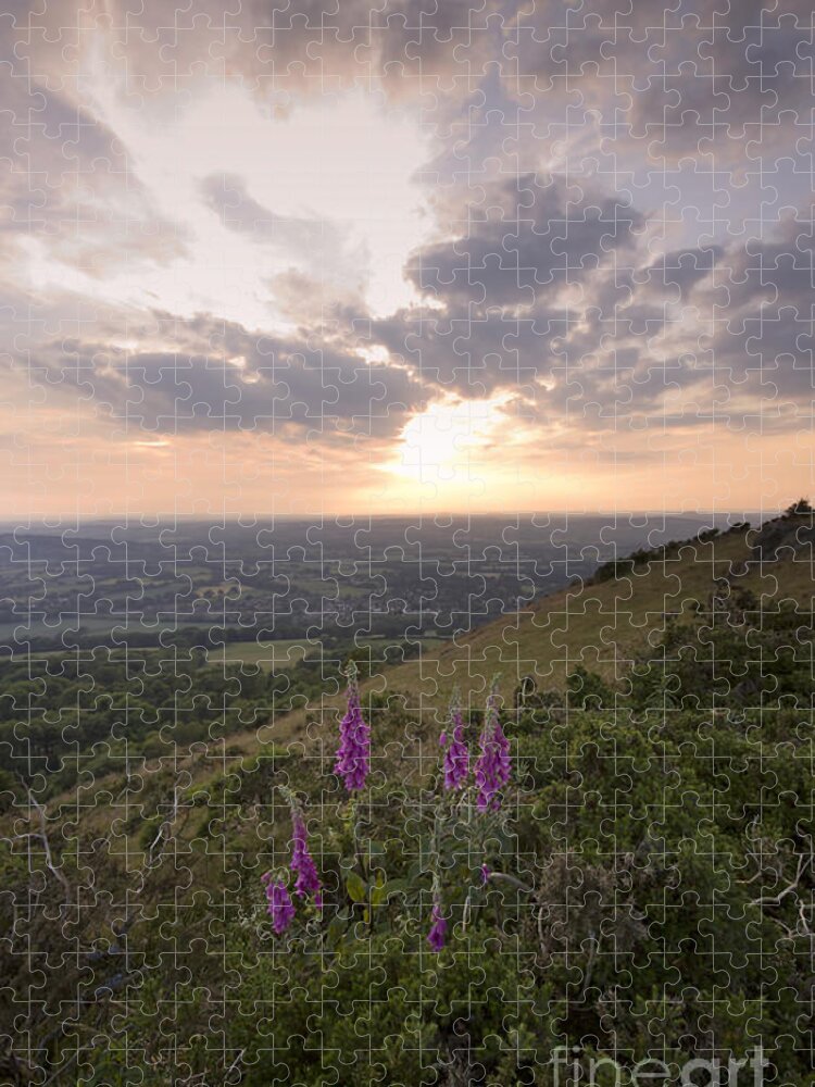 Malvern Jigsaw Puzzle featuring the photograph Malvern Hills #3 by Ang El