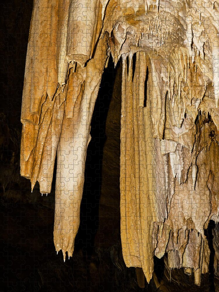 Nature Jigsaw Puzzle featuring the photograph Natural Bridge Caverns, San Antonio, Tx #41 by Millard H. Sharp