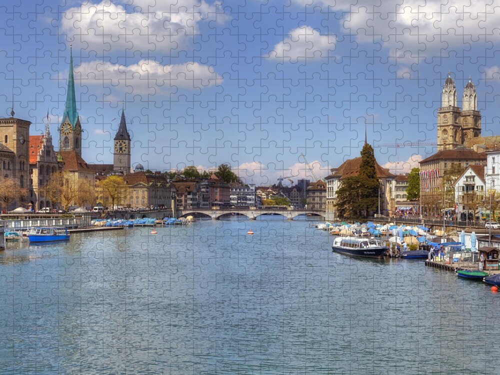 St. Peter Jigsaw Puzzle featuring the photograph Zurich #9 by Joana Kruse