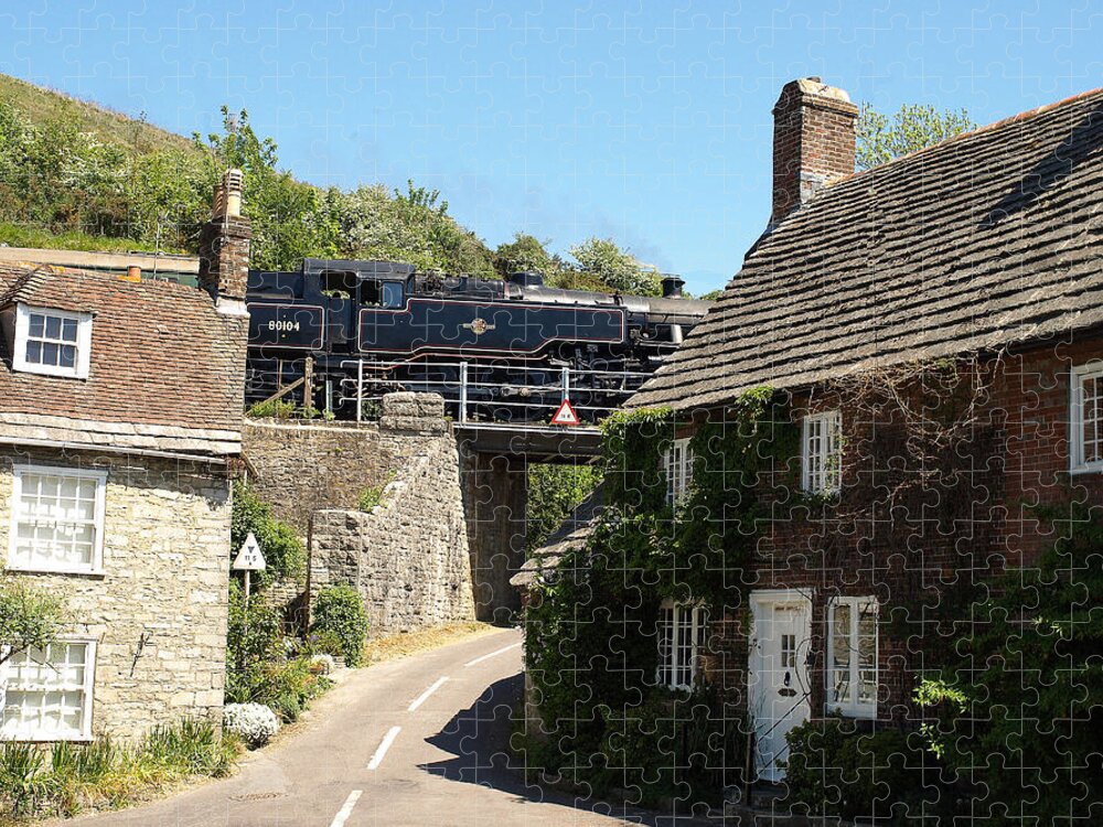 Uk Jigsaw Puzzle featuring the photograph A Snapshot In Time by Richard Denyer