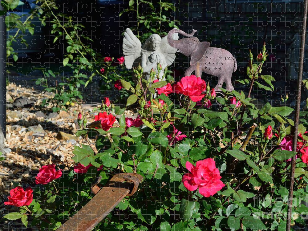 Indiana Jigsaw Puzzle featuring the photograph A Summer Morning by Alys Caviness-Gober