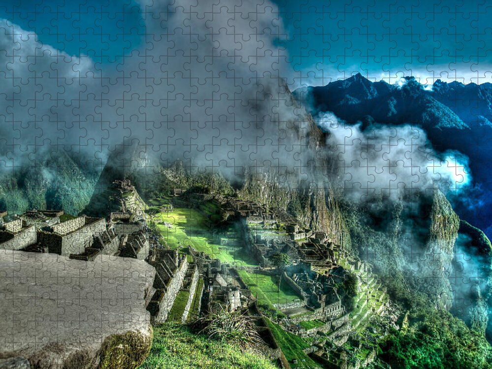 Photograph Jigsaw Puzzle featuring the photograph Above The Clouds by Richard Gehlbach