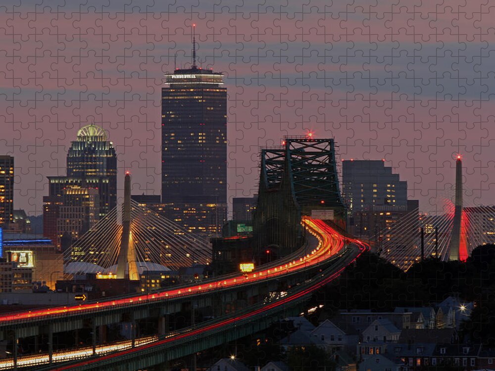 Chelsea Malone Park Jigsaw Puzzle featuring the photograph Amazing Boston by Juergen Roth