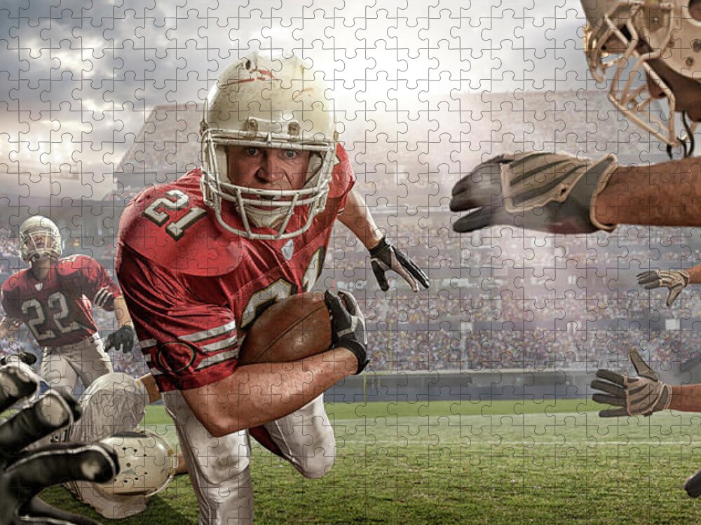 American Football Action Jigsaw Puzzle