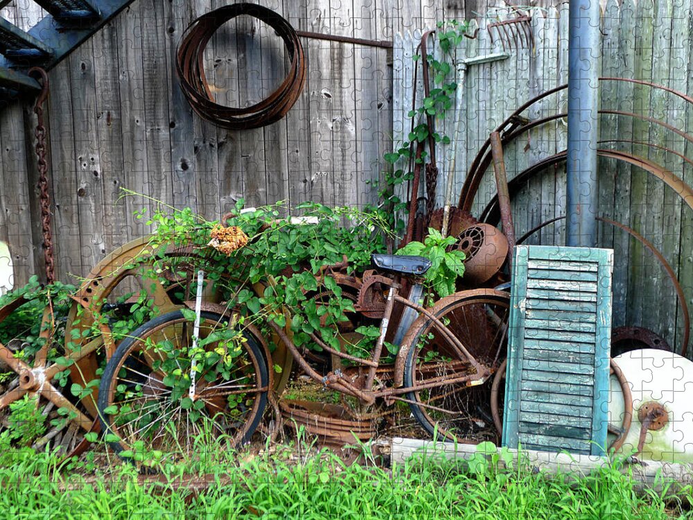 Rust Jigsaw Puzzle featuring the photograph Any Old Iron by Richard Reeve