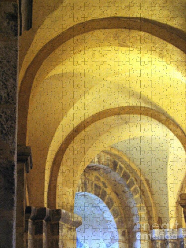 St. John's Chapel Jigsaw Puzzle featuring the photograph Arched by Denise Railey