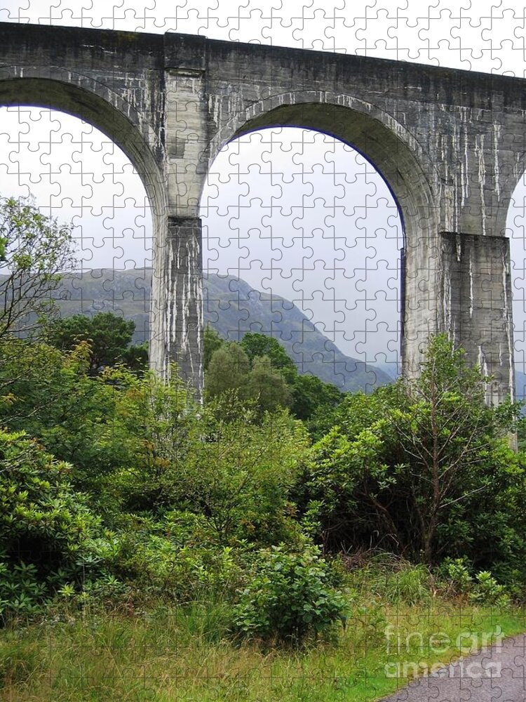 Scottish Highlands Jigsaw Puzzle featuring the photograph Arches by Denise Railey