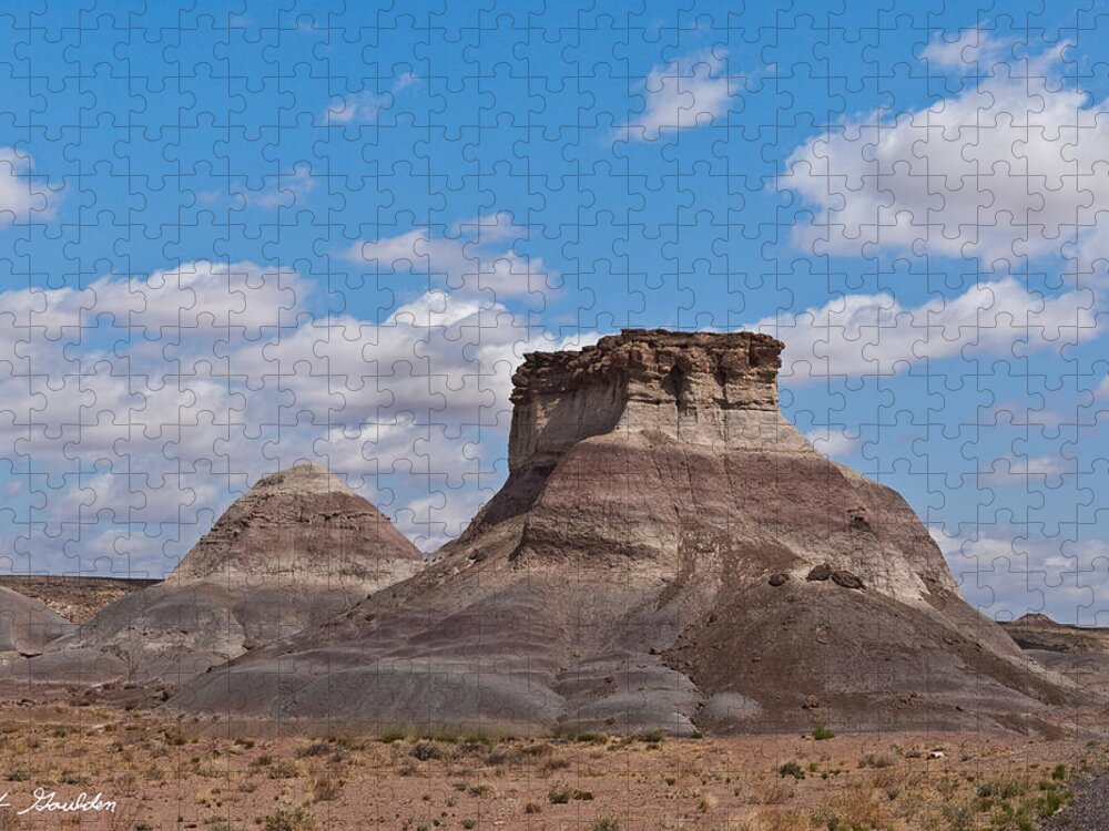 Arizona Jigsaw Puzzle featuring the photograph Arizona Desert and Mesa by Jeff Goulden