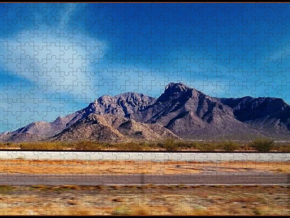 Arizona Jigsaw Puzzle featuring the photograph Arizona - On The Fly by Glenn McCarthy Art and Photography