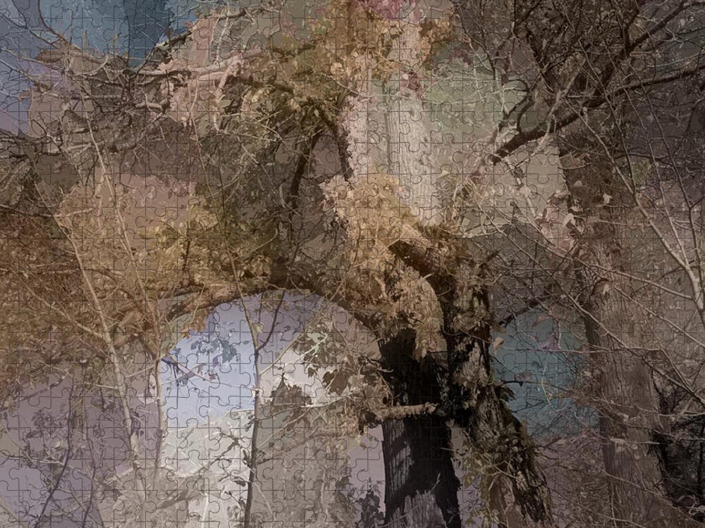 Aspen Jigsaw Puzzle featuring the photograph Aspen Abstract by Bonnie Bruno