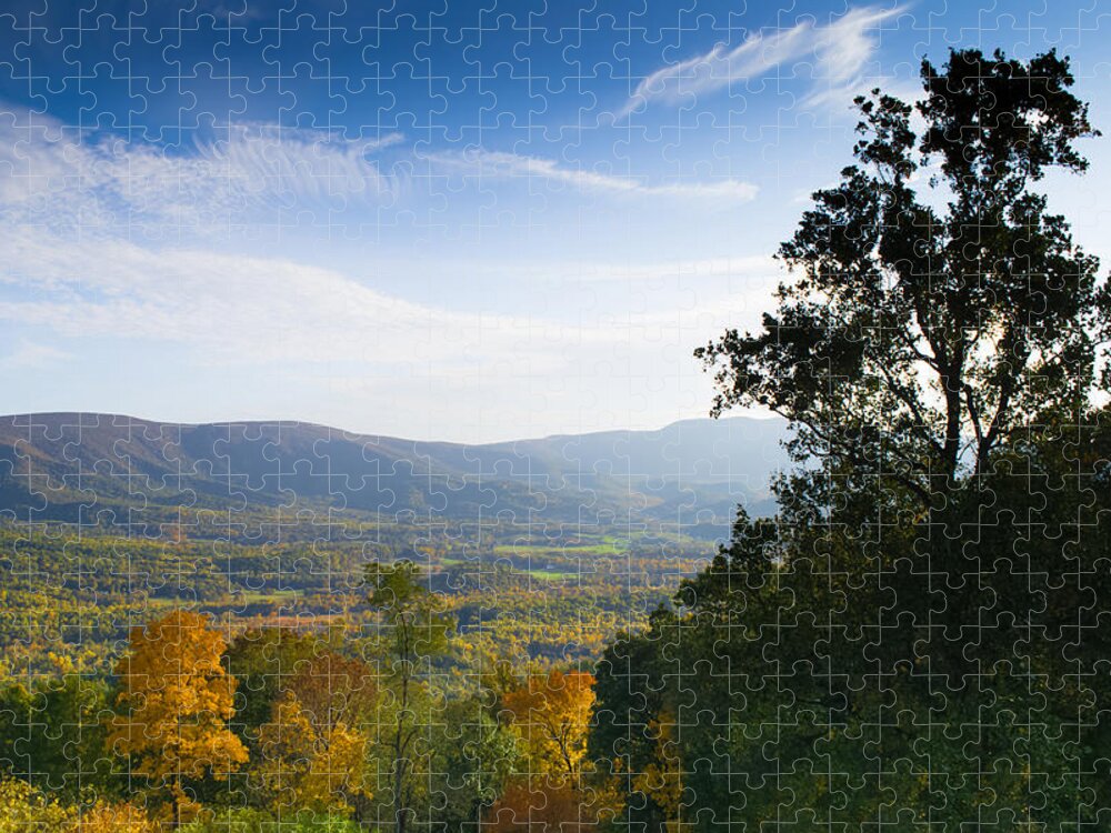 Autumn Jigsaw Puzzle featuring the photograph Autumn Quietude by Melanie Moraga