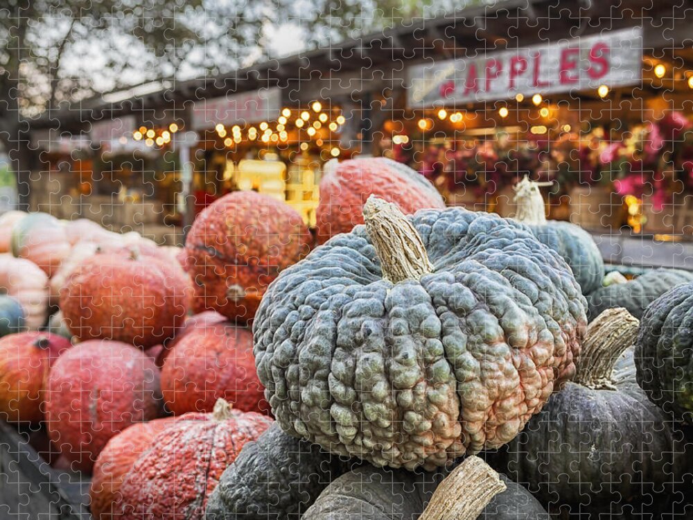 Pumpkins Jigsaw Puzzle featuring the photograph Avila Evening by Caitlyn Grasso