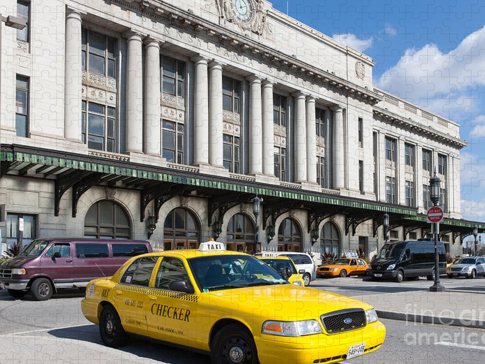 Clarence Holmes Jigsaw Puzzle featuring the photograph Baltimore Pennsylvania Station I by Clarence Holmes