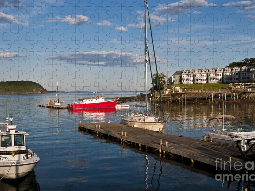 Beautiful Jigsaw Puzzle featuring the photograph Bar Harbor, Maine by Bill Bachmann