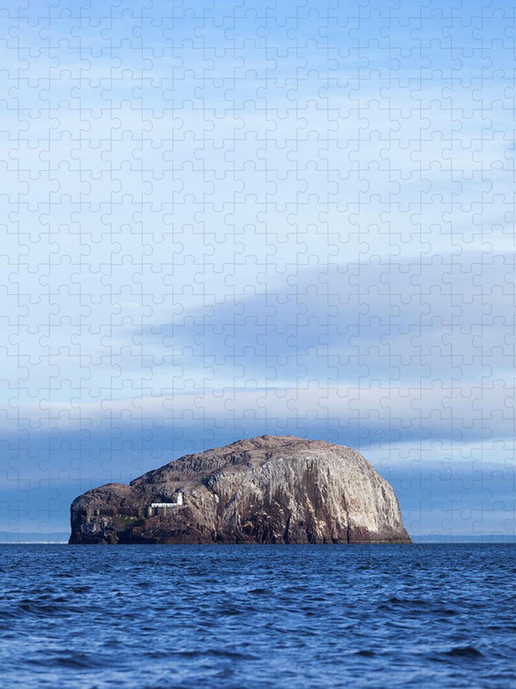 Scenics Jigsaw Puzzle featuring the photograph Bass Rock, East Lothian, Scotland by Empato