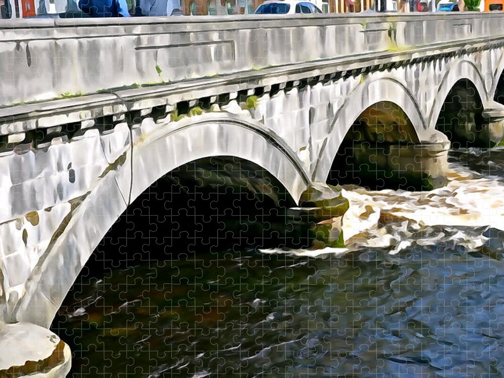 Sligo Jigsaw Puzzle featuring the photograph Beautiful Bridge by Norma Brock