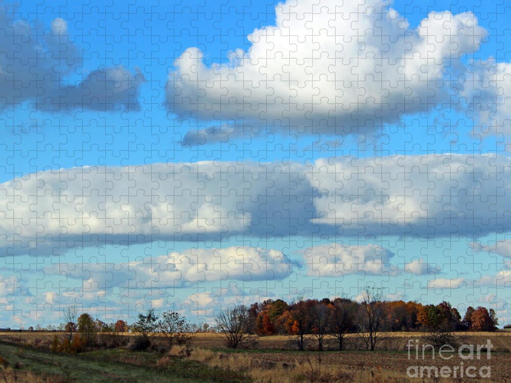 Autumn Jigsaw Puzzle featuring the photograph Beautiful Ohio by Karen Adams