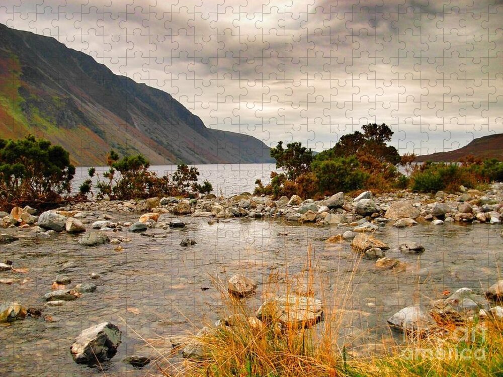 Wastwater Jigsaw Puzzle featuring the photograph Beautiful Wastwater by Joan-Violet Stretch