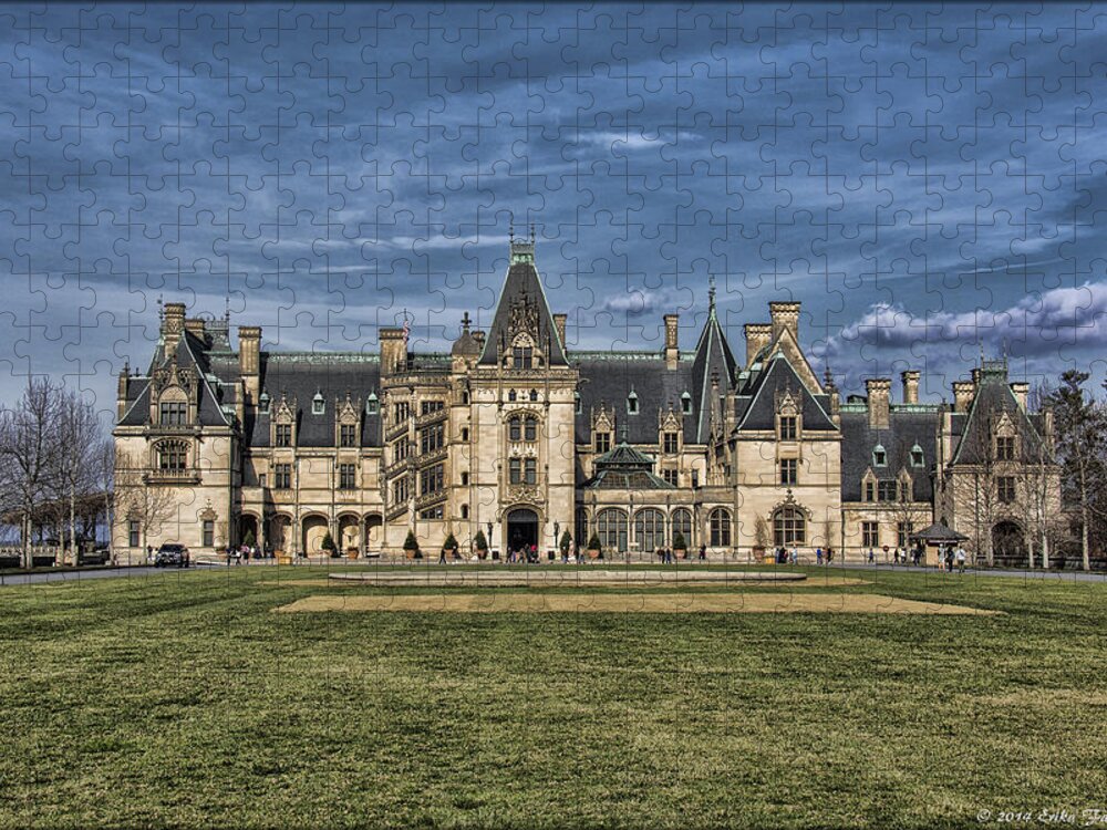 Biltmore Jigsaw Puzzle featuring the photograph Biltmore Estate by Erika Fawcett