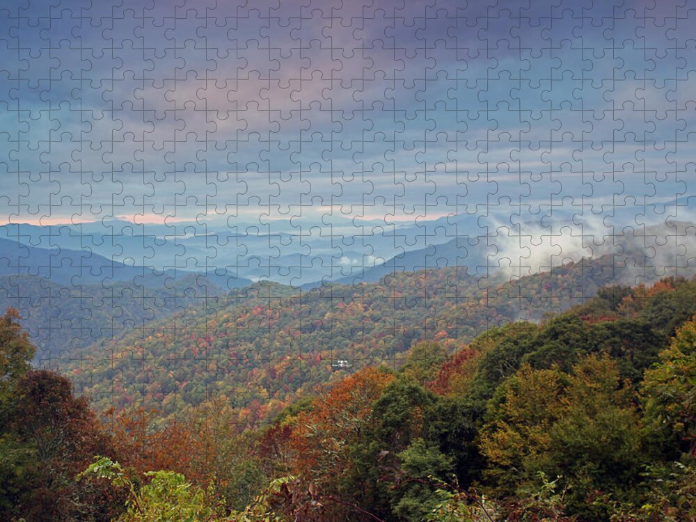 Landscapes Jigsaw Puzzle featuring the photograph Blue Ridge by Jennifer Robin