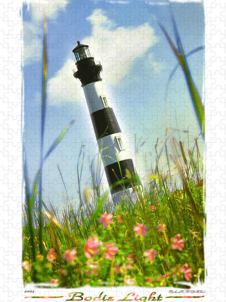 Lighthouse Jigsaw Puzzle featuring the photograph Bodie Light II by Mike McGlothlen