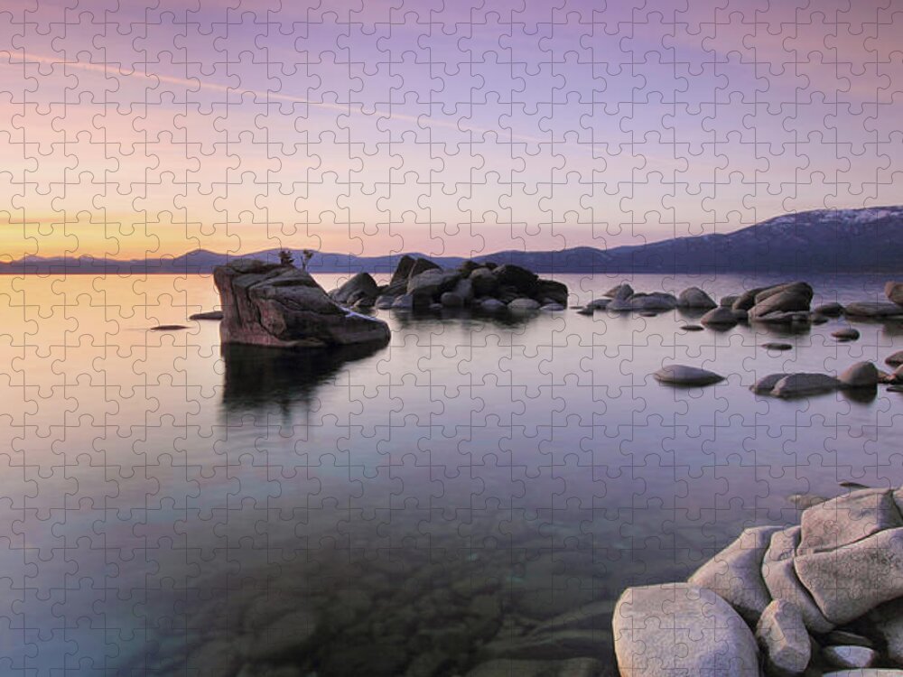 Scenics Jigsaw Puzzle featuring the photograph Bonsai Rock, North Lake Tahoe - Usa by Www.batteredphotographer.com