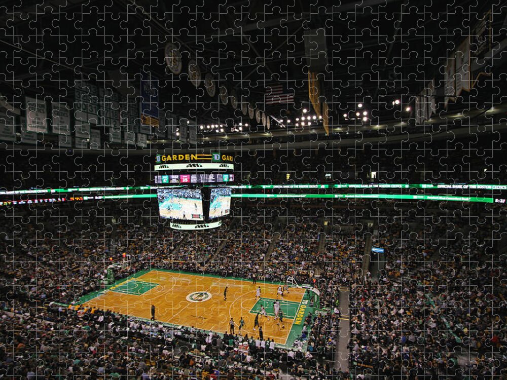Boston Celtics at TD Garden Jigsaw Puzzle