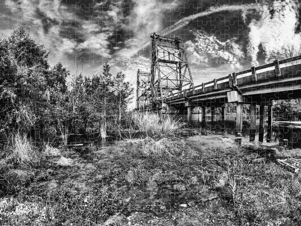 East Pearl River Jigsaw Puzzle featuring the photograph Bridge Life 2 by Raul Rodriguez
