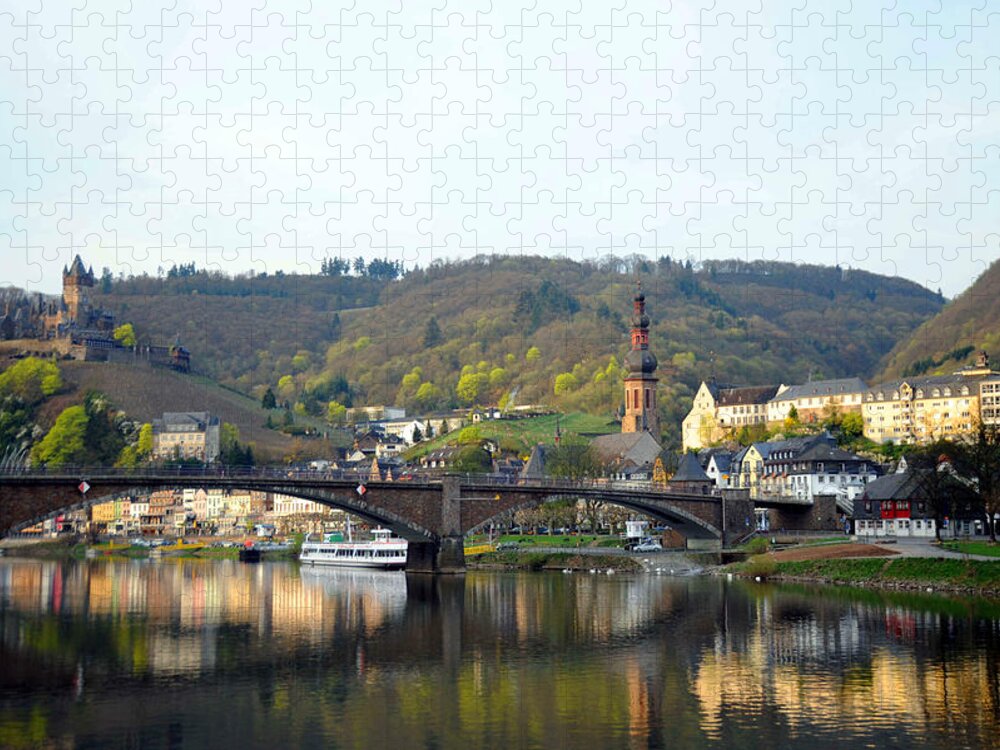 Europe Jigsaw Puzzle featuring the photograph Bridge Over Calm Waters by Richard Gehlbach