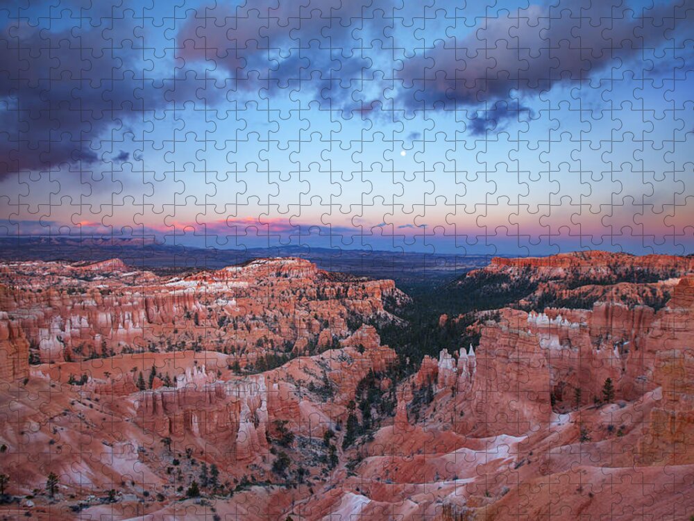 Bryce Canyon Jigsaw Puzzle featuring the photograph Bryce Sunrise by Darren White