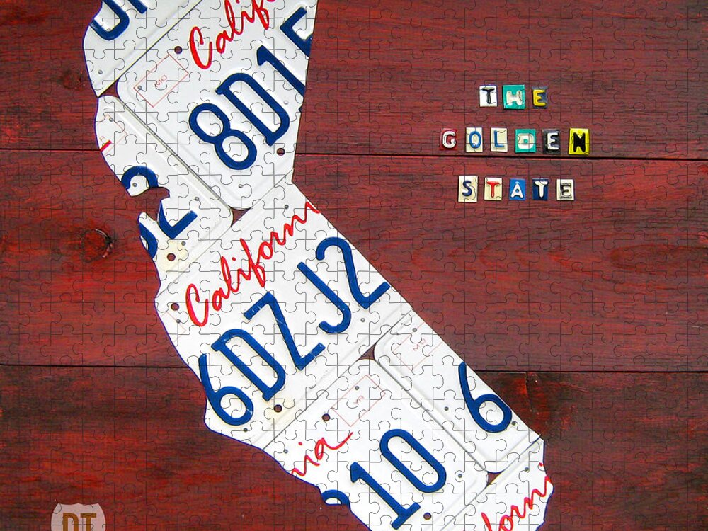 Boston Sports Fan Recycled Vintage Massachusetts License Plate Art Patriots Red  Sox Bruins Celtics Jigsaw Puzzle by Design Turnpike - Fine Art America